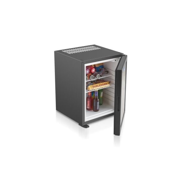 İntessa Minibar Buzdolabı Cam Kapılı İnverter Sistem 40 lt Siyah