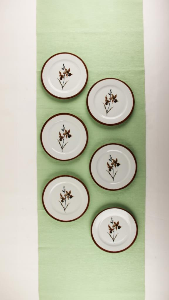 Porland Ruby 2. Kalite Azelya DS4 Pasta Tabağı 20 cm 6'lı