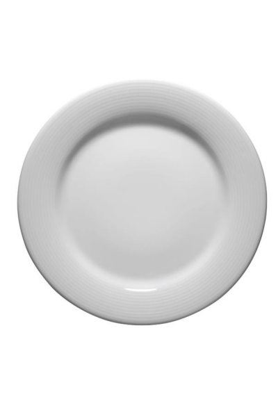 Kütahya Porselen Dünya Düz Tabak 21 Cm Beyaz Porselen 12’li - DN21DU