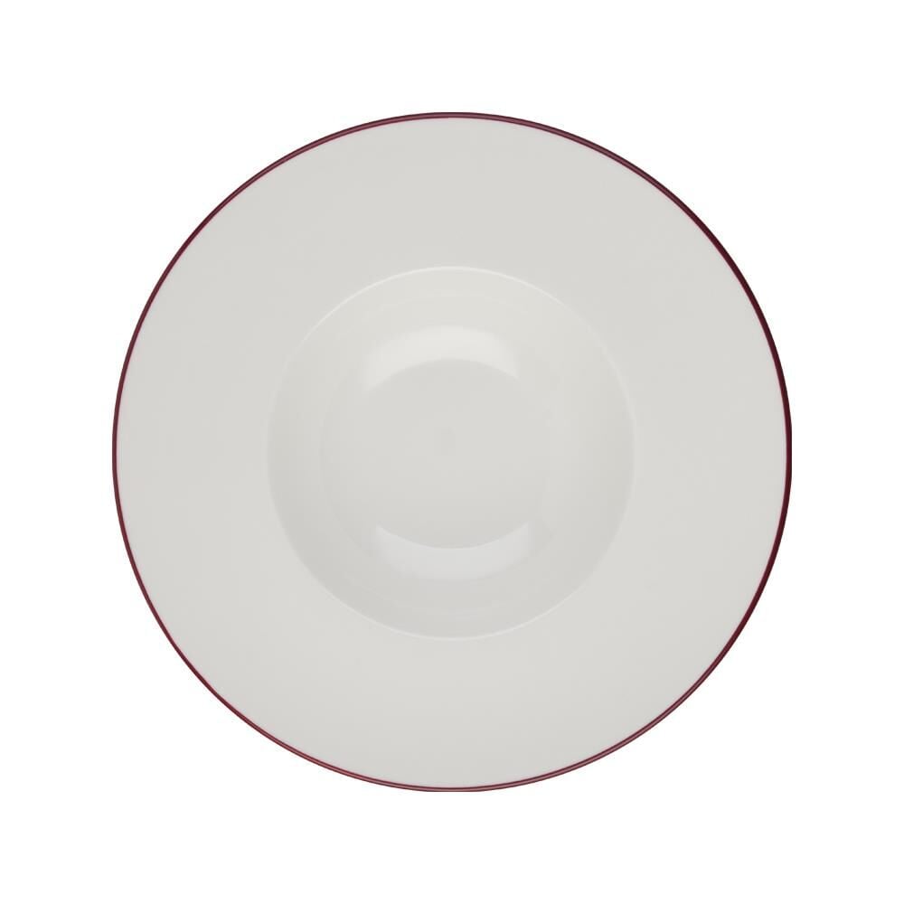 ID Fine Modest Maroon Miro Çukur Tabak 29 cm 6'lı