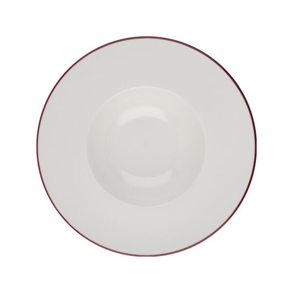 ID Fine Modest Maroon Miro Çukur Tabak 29 cm 6'lı