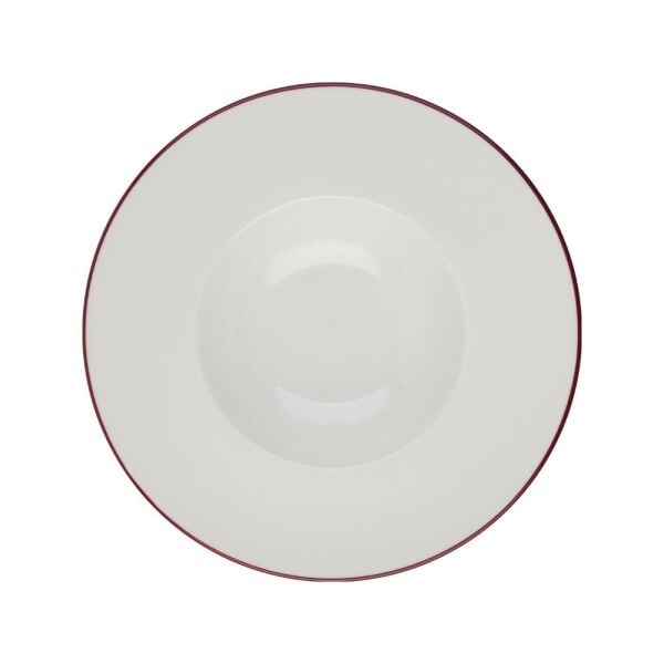 ID Fine Modest Maroon Miro Çukur Tabak 29 cm 6'lı