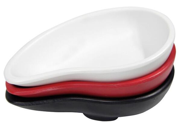 Globy Melamin Minimal Damla Sosluk Kase, Reçellik Siyah