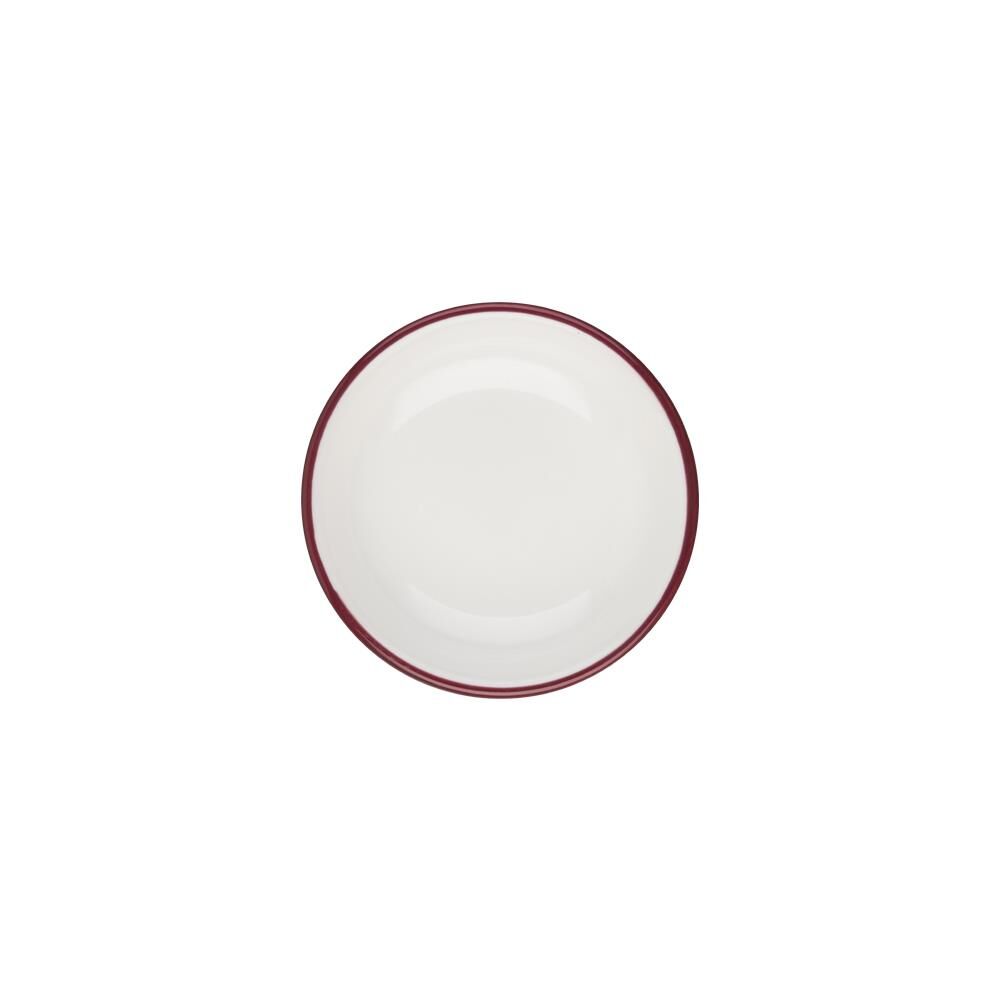ID Fine Modest Maroon Lona Çukur Tabak 15 cm 12'li