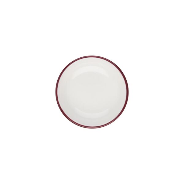 ID Fine Modest Maroon Lona Çukur Tabak 15 cm 12'li