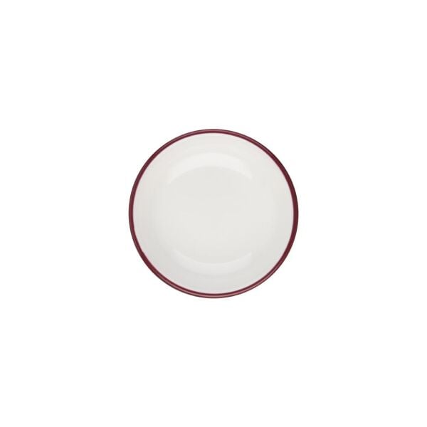 ID Fine Modest Maroon Lona Çukur Tabak 15 cm 12'li