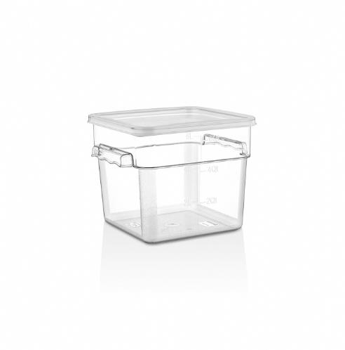 GastroPlast Kare Saklama Kabı PC 5,7 L