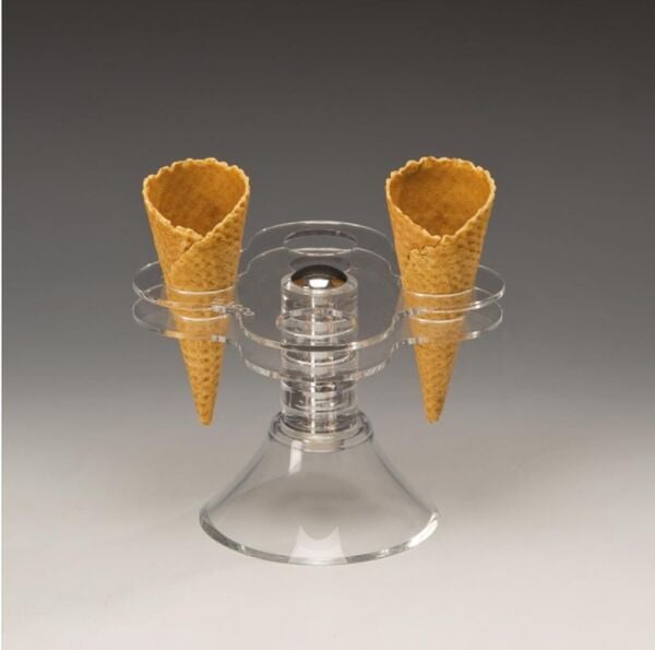 Zicco Külah Dondurma Servis Standı 2li -ZCP 432