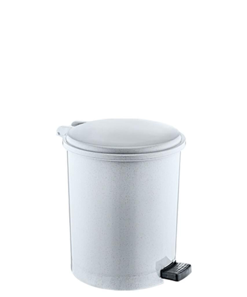 Şenyayla 4232 Pedallı Yuvarlak Çöp Kovası – 25 Litre