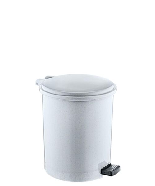 Şenyayla 4232 Pedallı Yuvarlak Çöp Kovası – 25 Litre