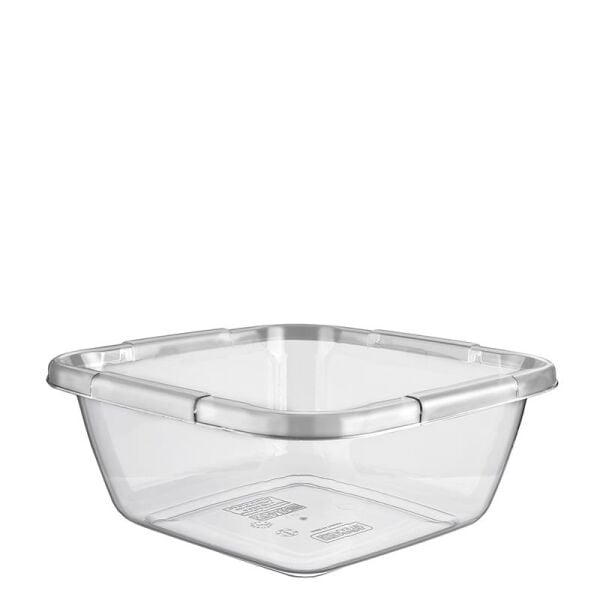 Hobby Life 03 1102 No:2 Şeffaf Kare Badya – 9 Litre