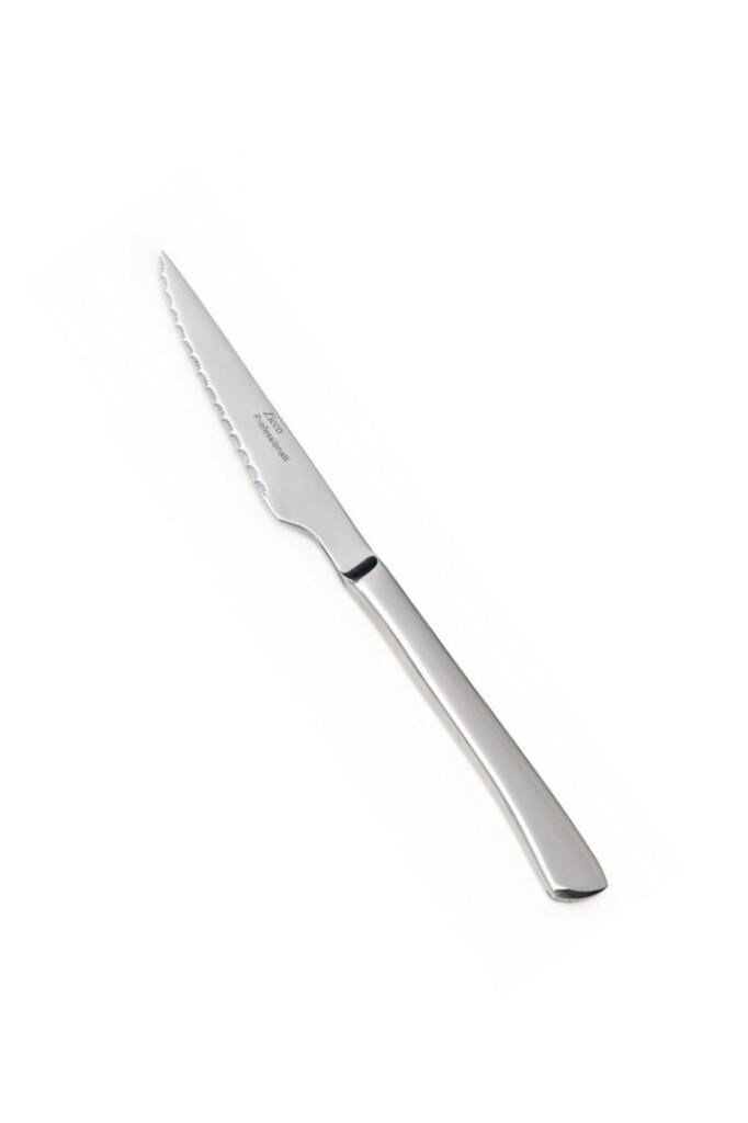 Zicco ZB-01 Çelik Saplı Steak Bıçağı - Et Bıçağı, 22 cm