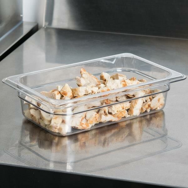 Cambro Polikarbon Gastronom Küvet GN 1/4 65