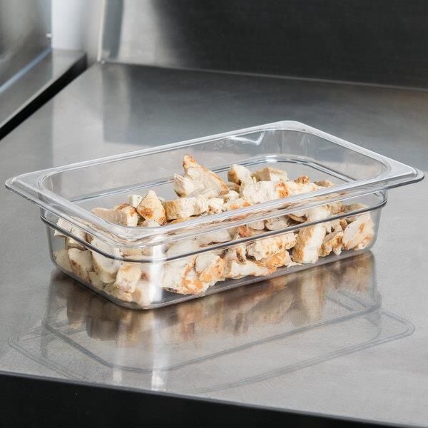 Cambro Polikarbon Gastronom Küvet GN 1/4 65 - 42CW135