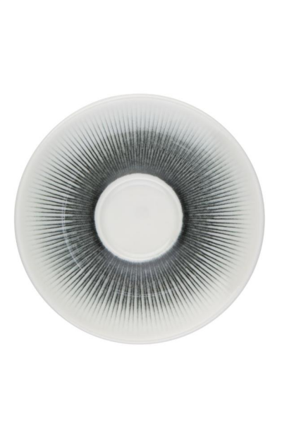 ID Fine Reflection Grey Lona Espresso Fincan Tabağı 12 cm 12'li