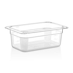 GastroPlast GN 1/4-100 mm Gastronom Küvet, Polikarbon