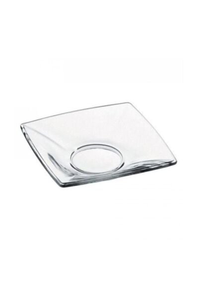 Paşabahçe 54261 Kare Çay Tabağı 6'lı