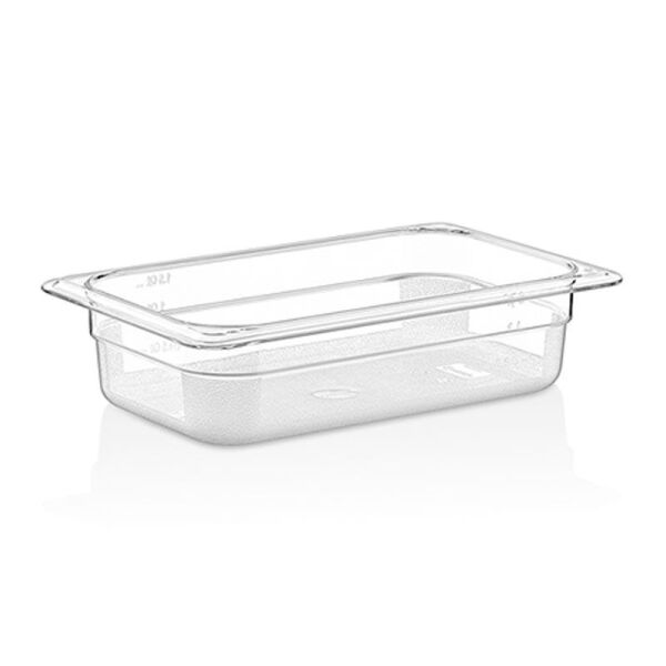 GastroPlast Polikarbon GN 1/4 65 mm Gastronom Küvet - GNP1465