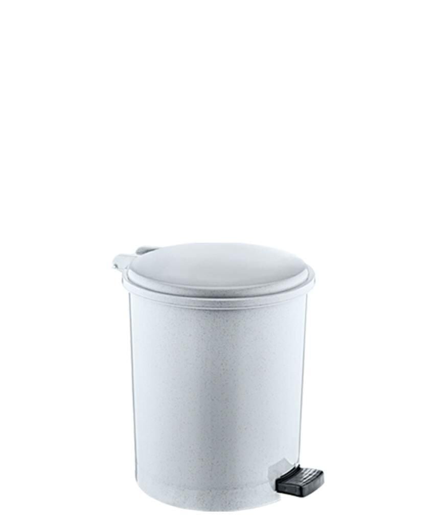 Şenyayla 4231 Pedallı Yuvarlak Çöp Kovası – 15 Litre