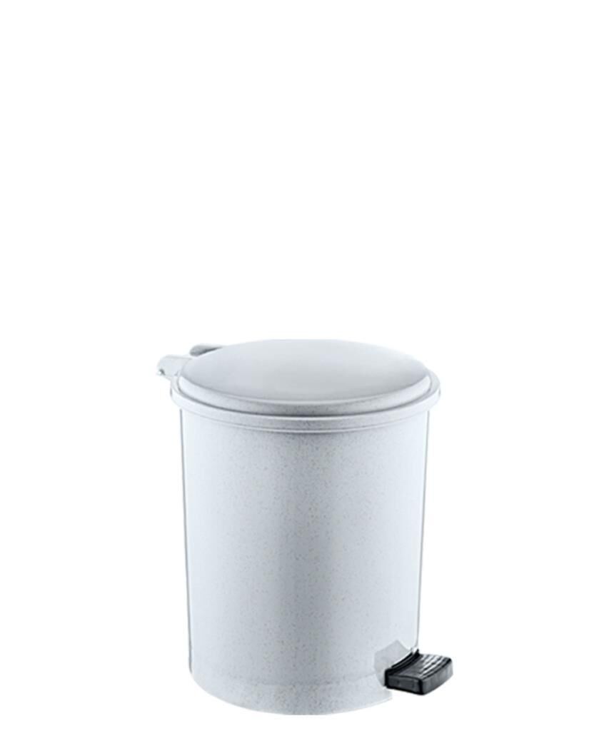 Şenyayla 4231 Pedallı Yuvarlak Çöp Kovası – 15 Litre