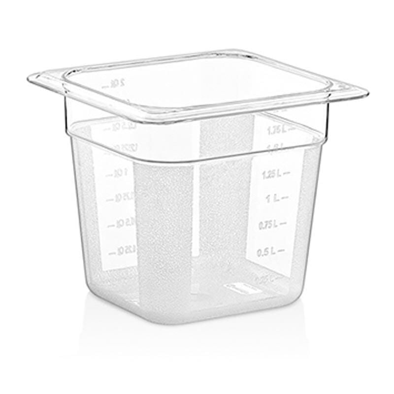 GastroPlast Polikarbon GN 1/6 150 mm Gastronom Küvet - GNP16150