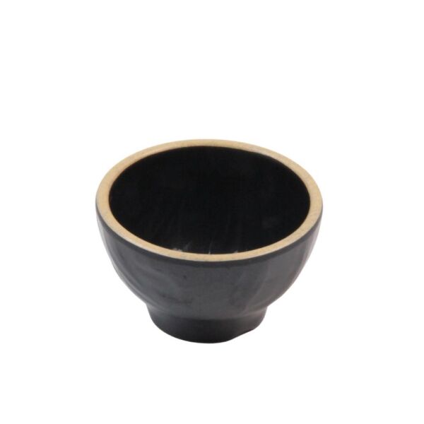 Globy Melamin Yuvarlak Sos Kase Sarı 9,3x5,6 cm 6'lı
