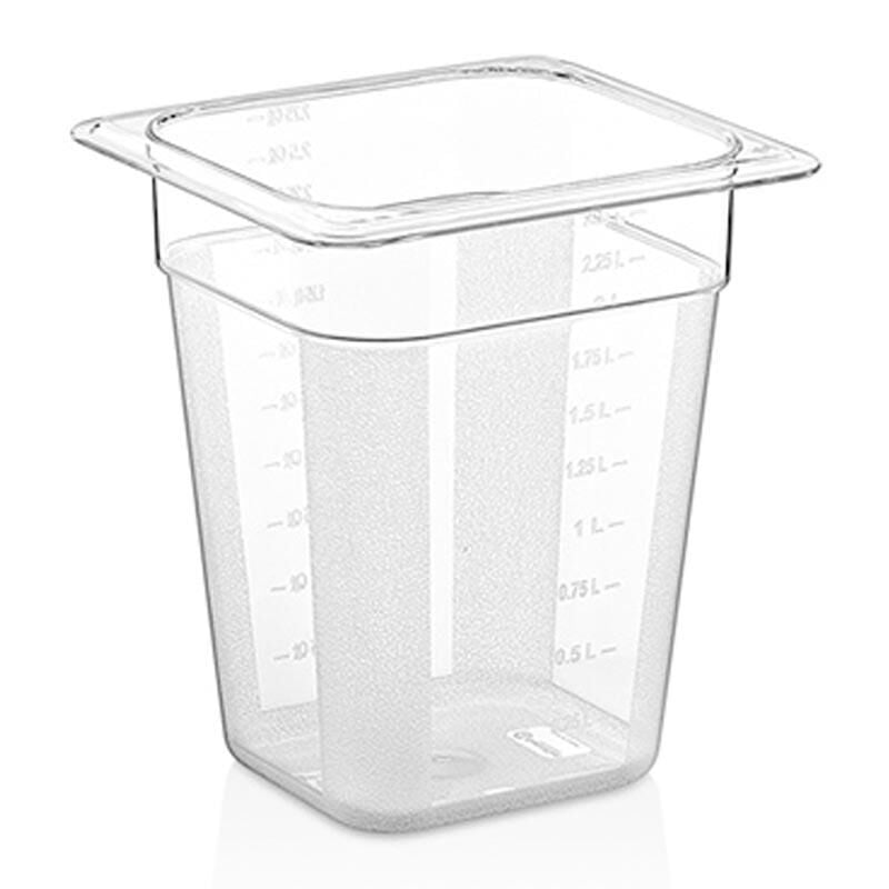 GastroPlast Polikarbon GN 1/6 200 mm Gastronom Küvet - GNP16200