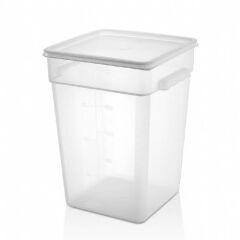 GastroPlast GSPP-22 Polipropilen Kare Saklama Kabı, 20.8 L