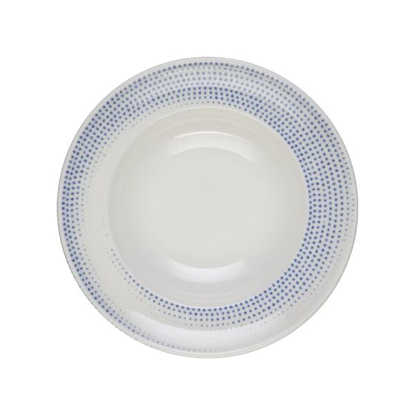 ID Fine Harmony Blue Miro Çukur Tabak 28 cm 6'lı