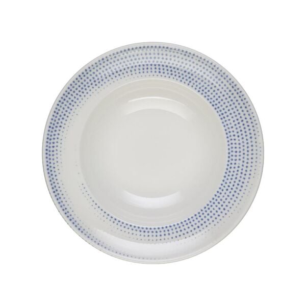 ID Fine Harmony Blue Miro Çukur Tabak 28 cm 6'lı