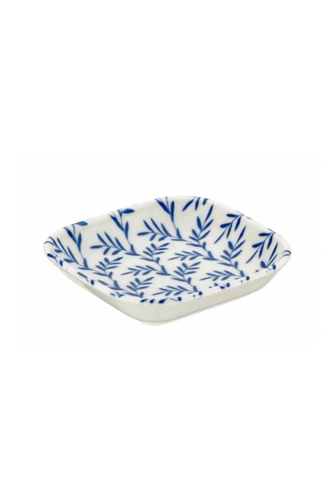 Kütahya Porselen Quadro Meze Tabağı 10x10 cm 6'lı DG103