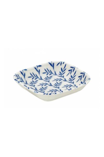 Kütahya Porselen Quadro Meze Tabağı 10x10 cm 6'lı DG103