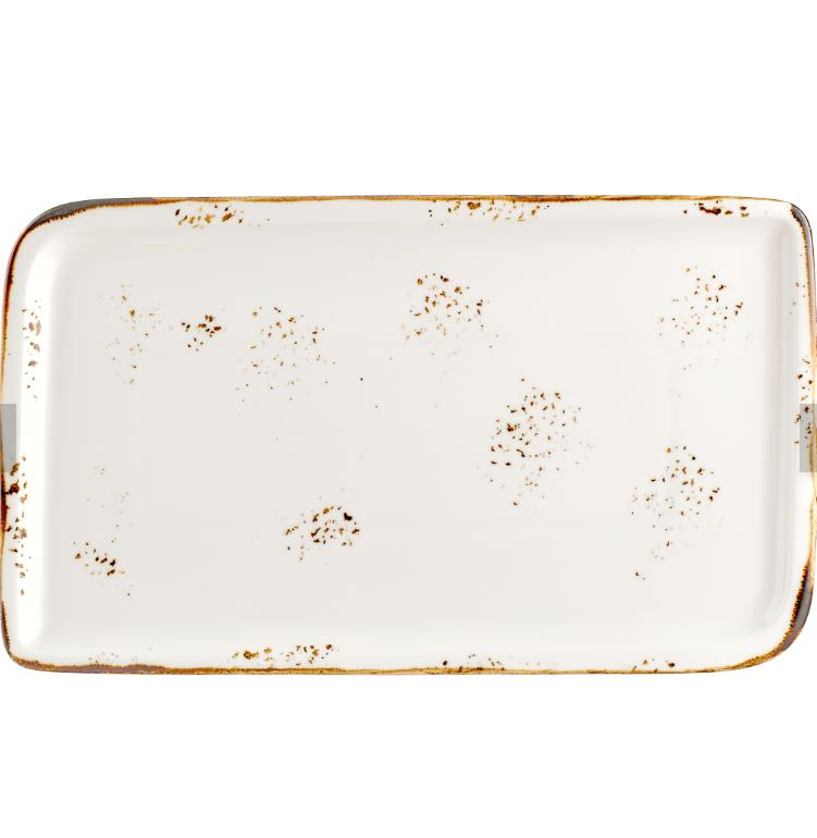 By Bone Porselen Harmony Elegance Arel Dikdörtgen Tabak 36x21 cm 6'lı