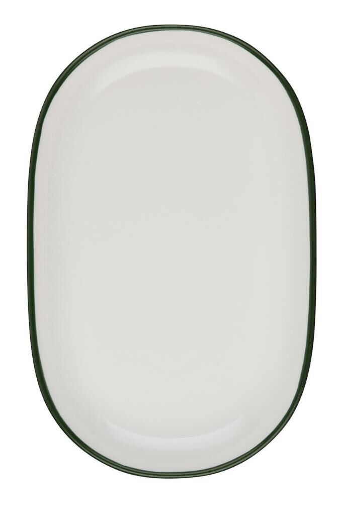ID Fine Modest Green Magnus Oval Kayık 23 cm 12'li