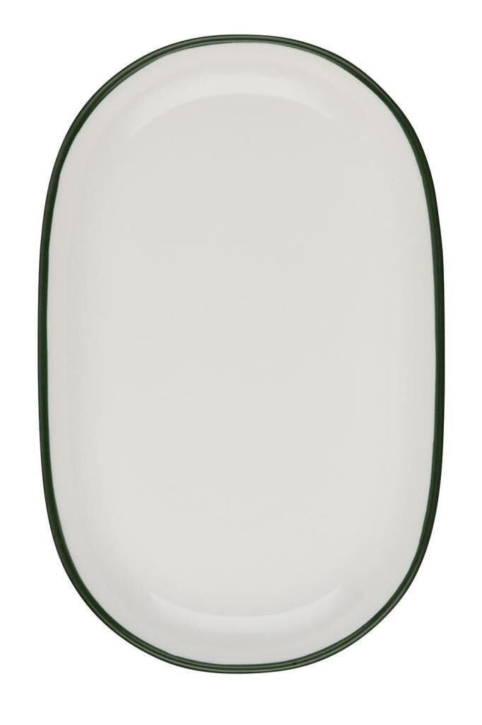 ID Fine Modest Green Magnus Oval Kayık 23 cm 12'li