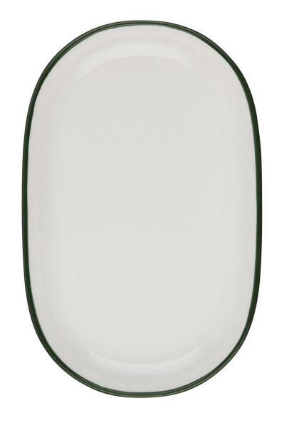 ID Fine Modest Green Magnus Oval Kayık 23 cm 12'li