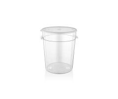 GastroPlast GRPP-4 Polipropilen Yuvarlak Saklama Kabı, 4.2 L
