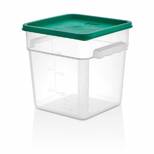 GastroPlast GSP-8 Polikarbon Kare Saklama Kabı, 7.6 L
