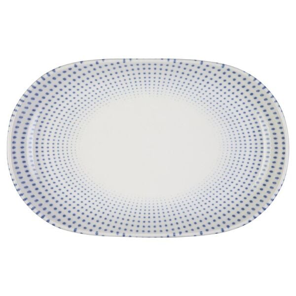 ID Fine Harmony Blue Magnus 37 cm Oval Kayık 6'lı