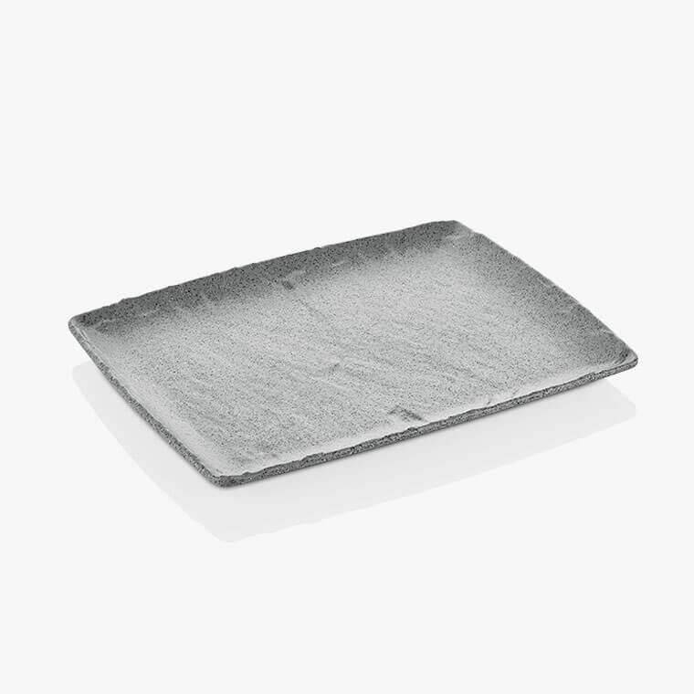 Külsan Polaris Servis Tabağı Gri GN. 1/2 32,5x26,5 cm