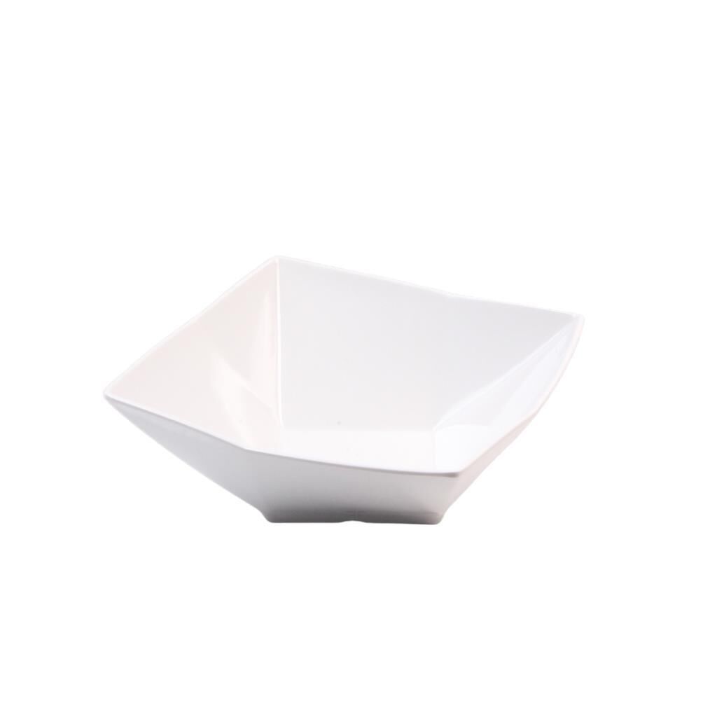 Globy Açık Büfe Sunum Sekiz Yanlı Kase Beyaz 28*28*13