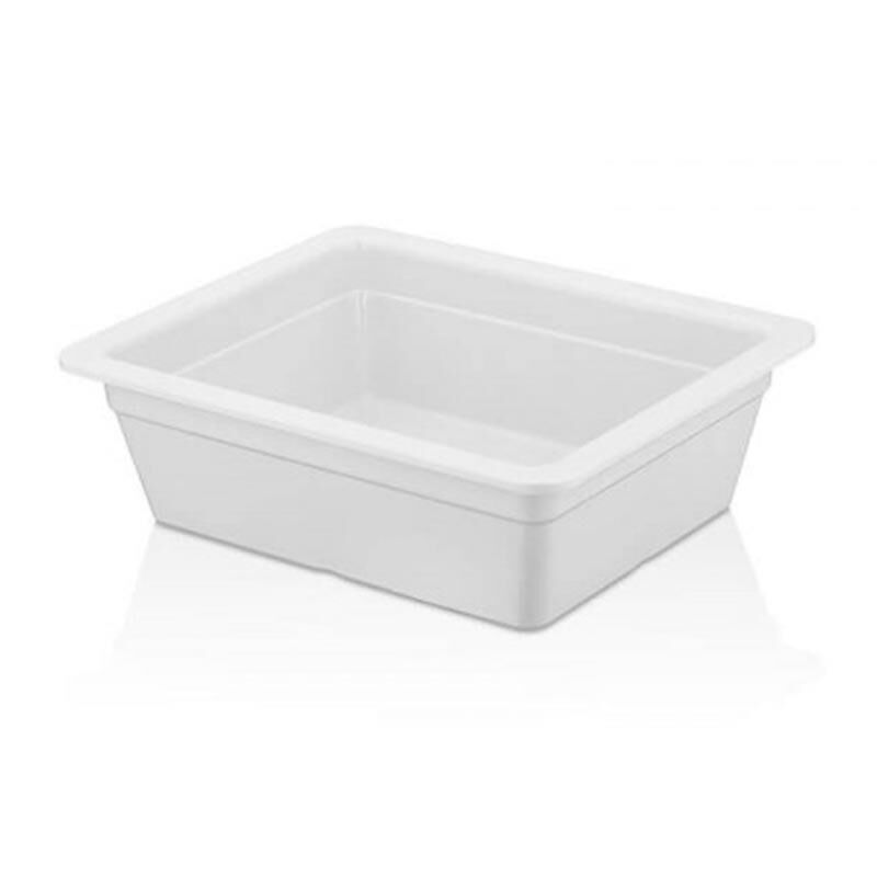 Külsan Thermoset Gastronom Küvet, GN 1/2 100, 26.5X32.5X10 cm Beyaz