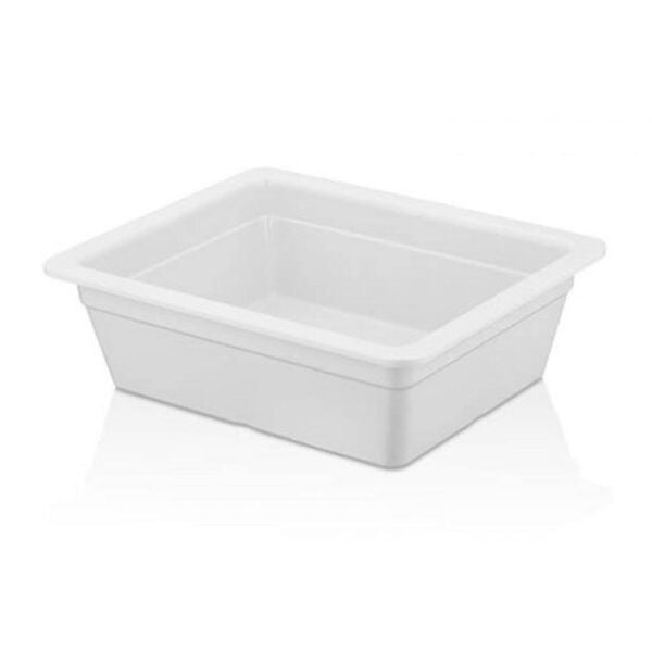 Külsan Thermoset Gastronom Küvet, GN 1/2 100, 26.5X32.5X10 cm Beyaz