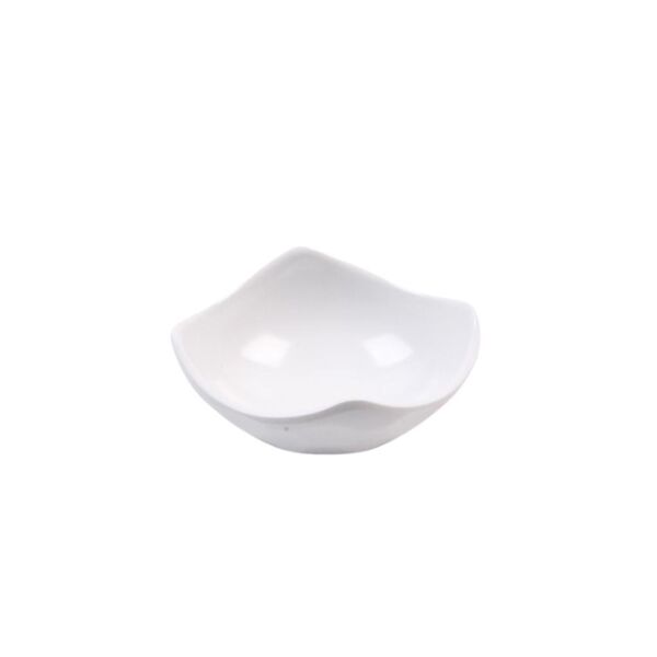 Globy Açık Büfe Konik Sos Kase 9,6x4,2 CM Beyaz