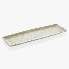 Külsan Polaris Servis Tabağı, Teşhir Tabağı 53x16,3 cm, Beyaz
