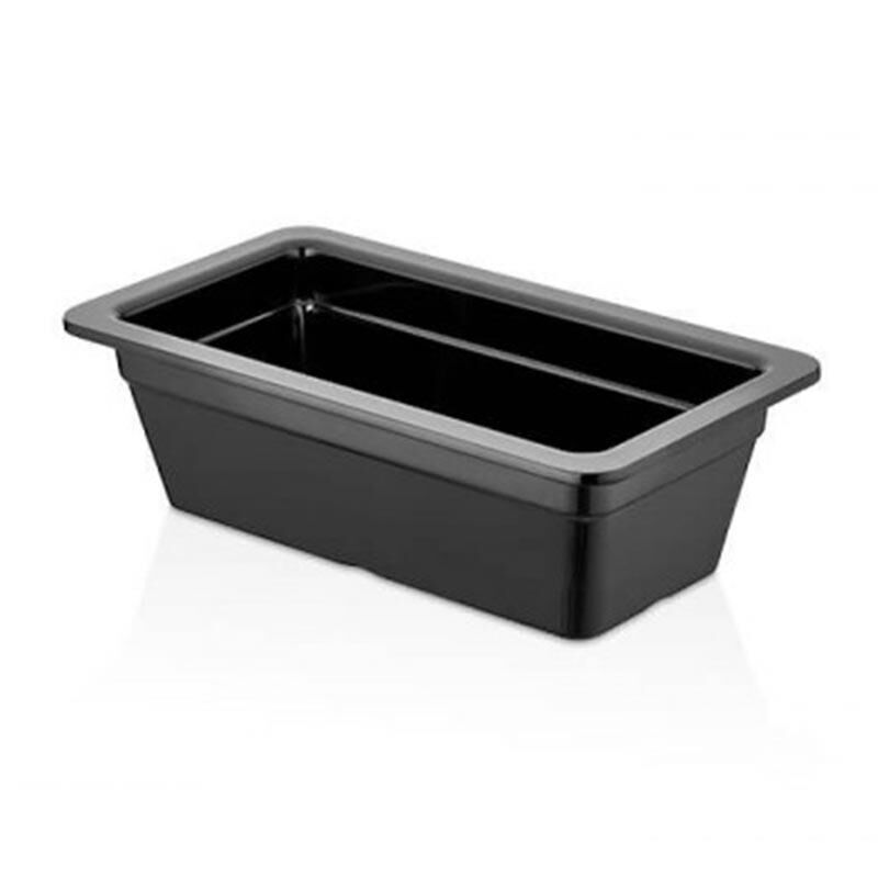 Külsan Thermoset Gastronom Küvet, GN 1/3 100, 17.6X32.5X10 cm Siyah
