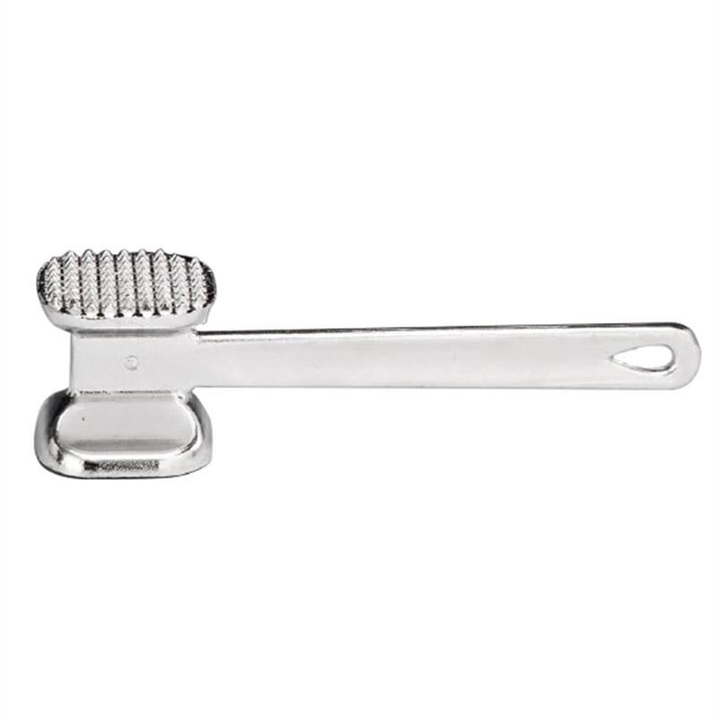 Zicco 98852 İki Taraflı Dişli Çelik Et Döveceği