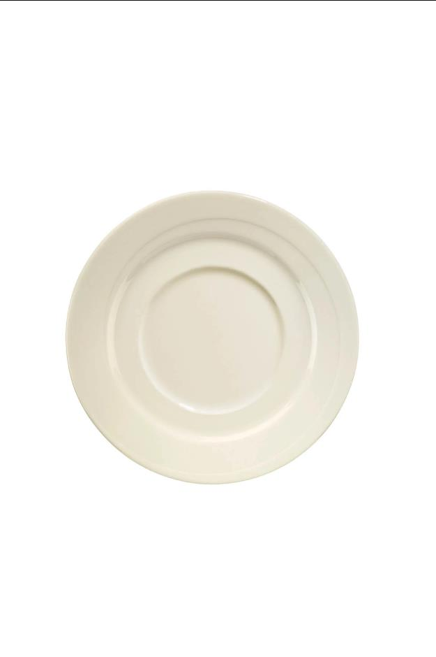 Kütahya Porselen Bone Horeca Line Konsome Tabağı 18 cm 12'li
