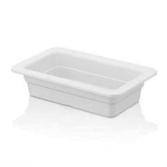 Külsan Thermoset Gastronom Küvet, GN 1/4 65, 26.5X16.2X6.5 cm Beyaz