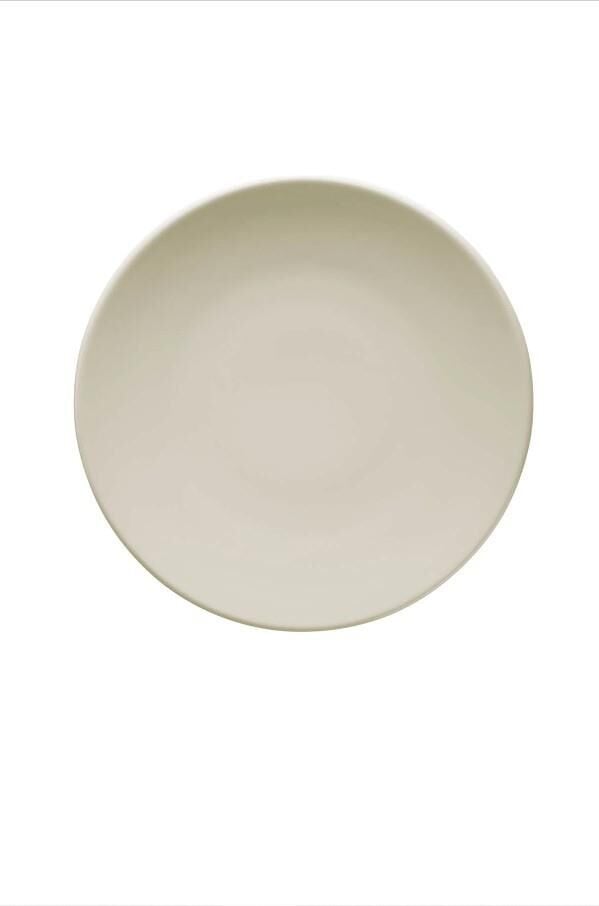 Kütahya Porselen Bone Teos Düz Tabak 30 cm 6'lı